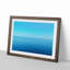 Blue Ocean Horizon - Picture Frame Photograph Print-55686958-55686963