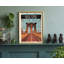 Affiche de voyage d'État de style rétro de New York, impression rétro sans cadre, art mural maison et bureau