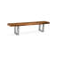 Checker Solid Wood Bench