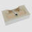 Go Peak Track 12'' Ceramic Rectangular Bathroom Sink with Overflow