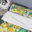 Roses jaunes et feuille verte - Ensemble de housse de couette Cabin & Lodge-1832111188