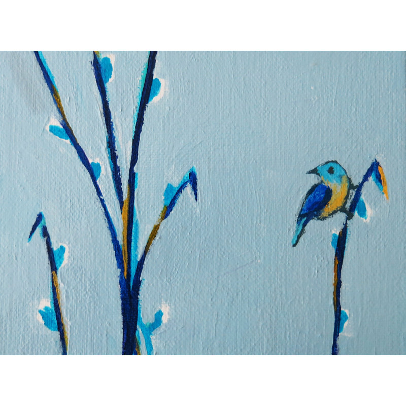 Pussywillows Print by Phyllis Adams, 17.25" H x 21.25" W x 0.875" D