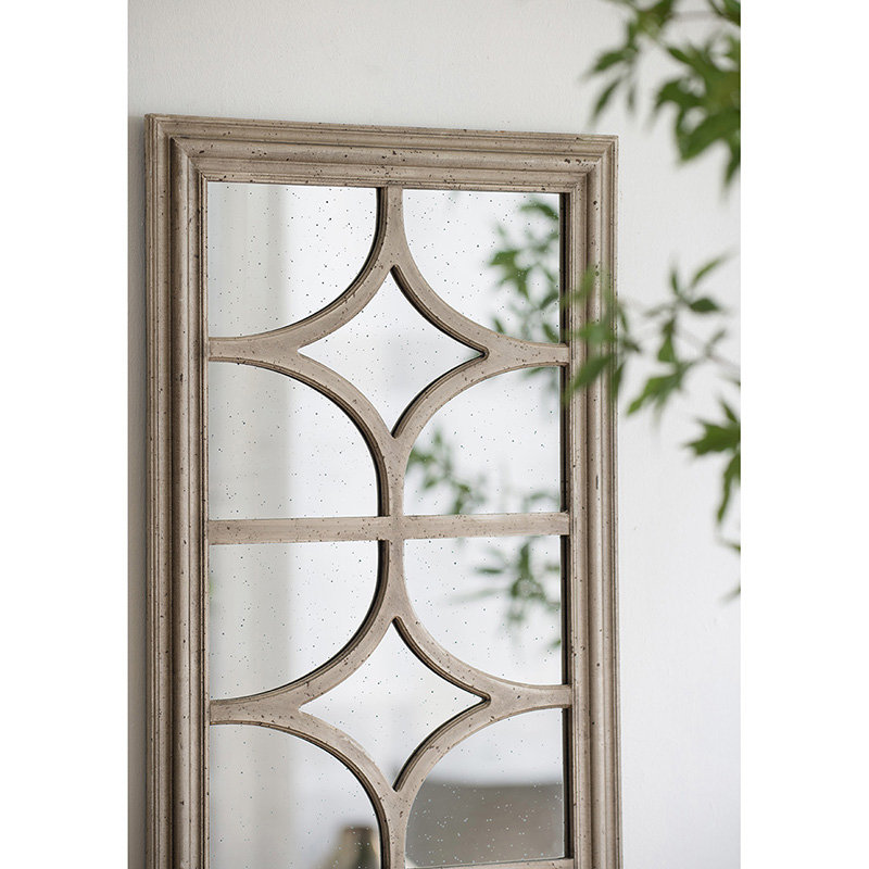Miroir rectangulaire 28 po x 59 po Glister