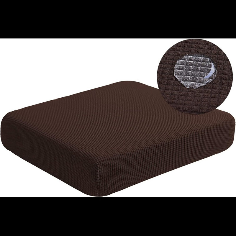 Housse de coussin imperméable en jacquard pour meubles de salon, housse de siège de canapé lavable, 1 siège (coussin de chaise)