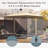 Outsunny Replacement Mesh Sidewall Netting For Patio Gazebos And Canopy Tents With Zippers (Sidewall Only)