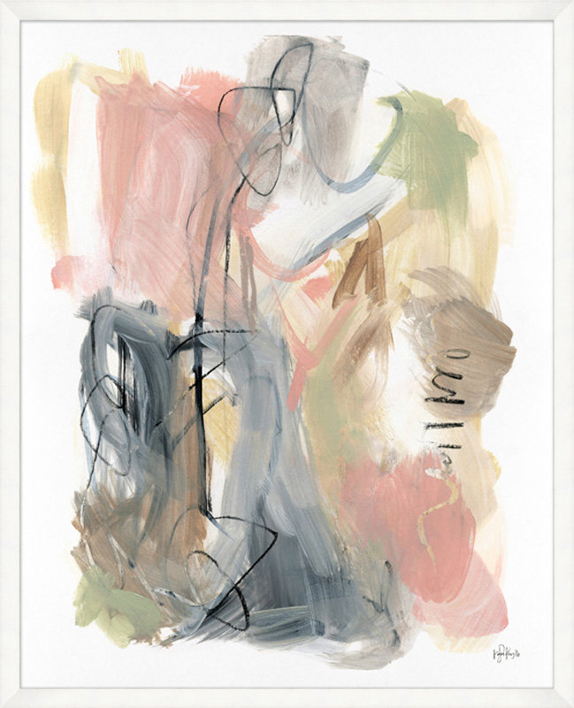 Daydream 1 - Peinture encadrée sur papier