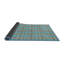 Tapis bleu/beige à motifs-1292199437