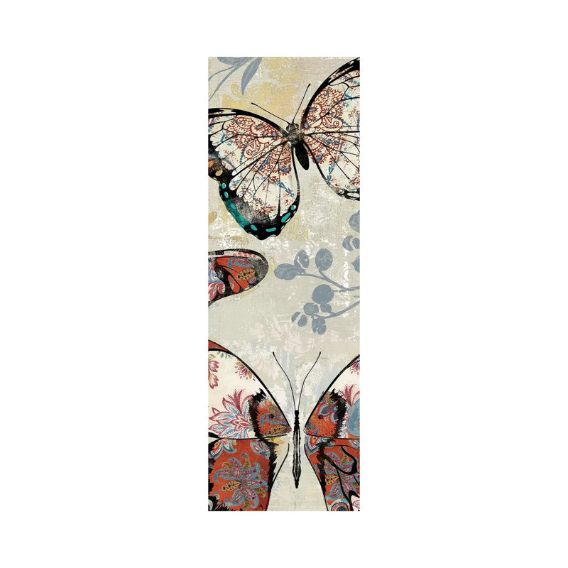 Flight Of Fancy I by Asia Jensen - Wrapped Canvas Painting, 91.44cm H x 30.48cm W x 1.91cm D