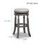 Tabouret tournant 30 "avec siège rembourré pour la cuisine-645677968