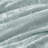 3 PCS Full/Queen Crushed Velvet   Reversible Comforter Set Aqua