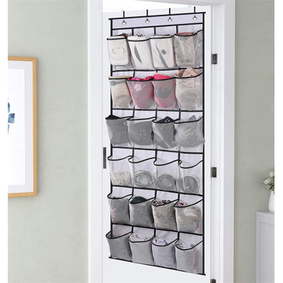 12 Pair Overdoor Shoe Organiser