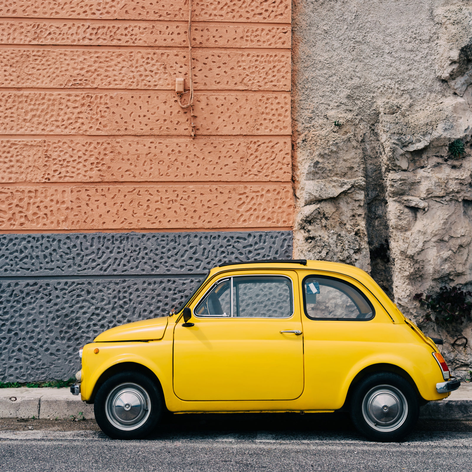 Amalfi Coast Drive XII by Bethany Young, Yes, Espresso Single Picture Framed, 20" H x 20" W x 0.75" D