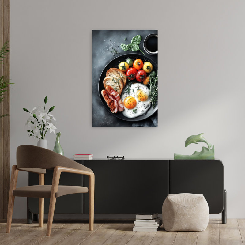 Art mural contemporain cerise, 36" H x 24" W