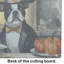 Planche à découper en verre Boston Terrier