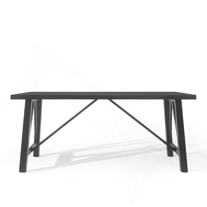 Table à manger, Noir mat