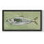 «Green Sea Swimmer II», peinture sur toile à cadre unique-2137000832