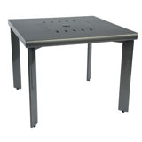 Metropolis Outdoor Square Side Table