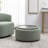 Savinien Upholstered Round Storage Ottoman-924381055