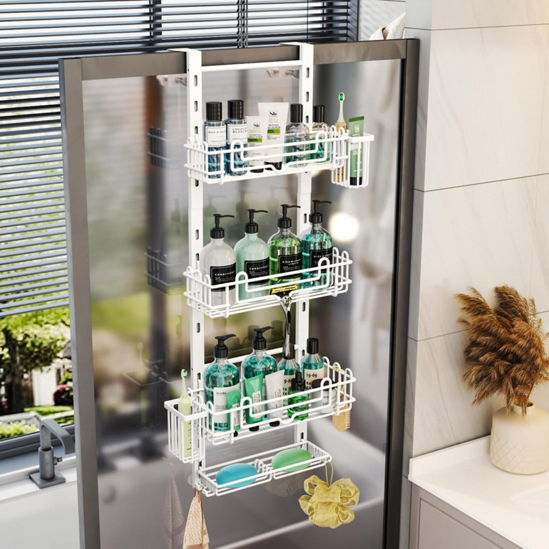 Rangement pour salle de bain Orfelina, Blanc
