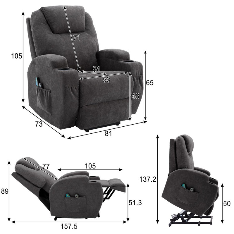 Gerstein Upholstered Massage Chair