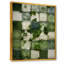 Carreaux floraux verts botaniques IV - Décoration murale abstraite en carreaux-488731443-522504242