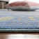 Tapis bleu Levittown