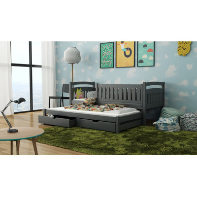 Estero Kids Daybed with Trundle with Drawers
