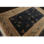 Tapis art déco néo-zélandais en laine noué à la main 5 pi 6 po x 8 pi 4 po