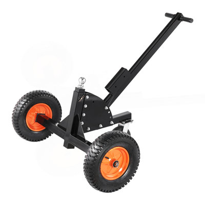 1500Lbs 2-In-1 Trailer Dolly 22 And 26 In Adjustable Height 2In Ball With Caster