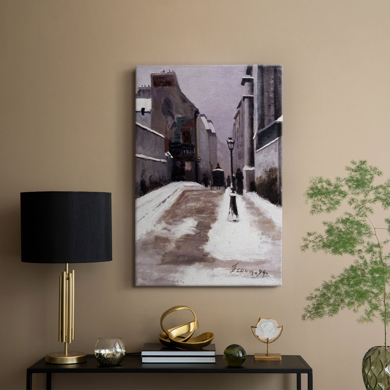 Paysage rétro CL XXXVII - galerie Cavas, H 60 po x l 40 po