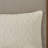 3 Piece Split Corner Pleated Quilted Bedspread Cream Queen