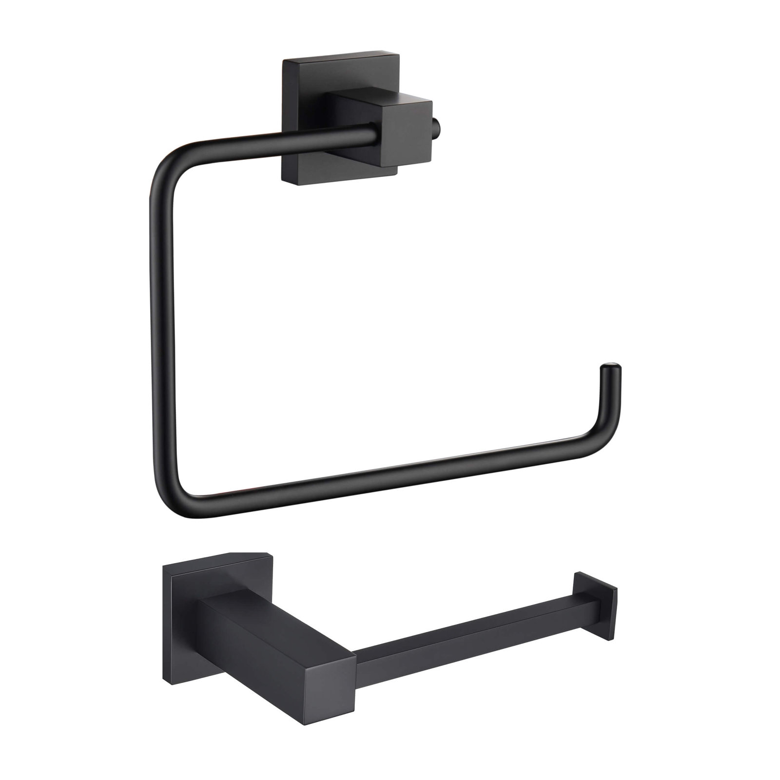 2 - Piece Bathroom Hardware Set, Matte Black