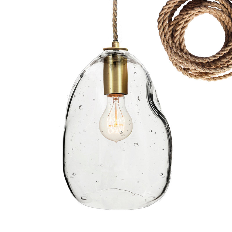 Bubble 8 - Light Chandelier, Brass, 100" H x 24" W x 24" D, LED