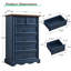 Commode 6 tiroirs Gulnaaz-129172813