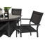 Mitul 4 - Person Patio Dining Set Round Table-909345388