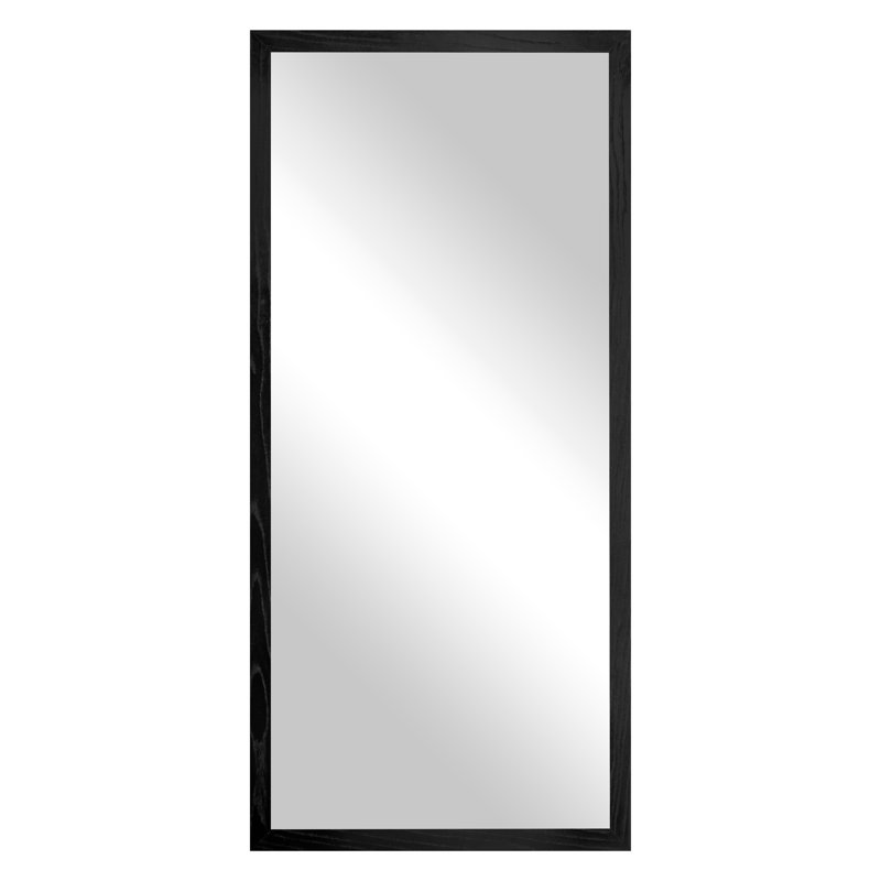  Miroir de plancher Ozark, Noir, 67 po x 30 po