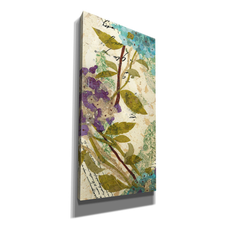 Toile épique «Hydrangeas For Mother» par Jeri Hauth, 20 po x 40 po, H 40 po x l 20 po