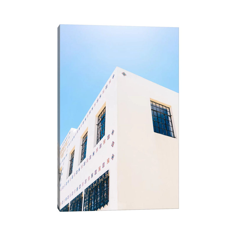 Marfa Brite Building by Bethany Young - Print on Canvas, Wrapped Canvas, 30.48cm H x 20.32cm W x 1.91cm D