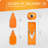 Borner V1-Classic Mandoline, Basic Set, Orange-115585165