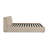 Taupe Textured Velvet Bed-1488610964-1488610965