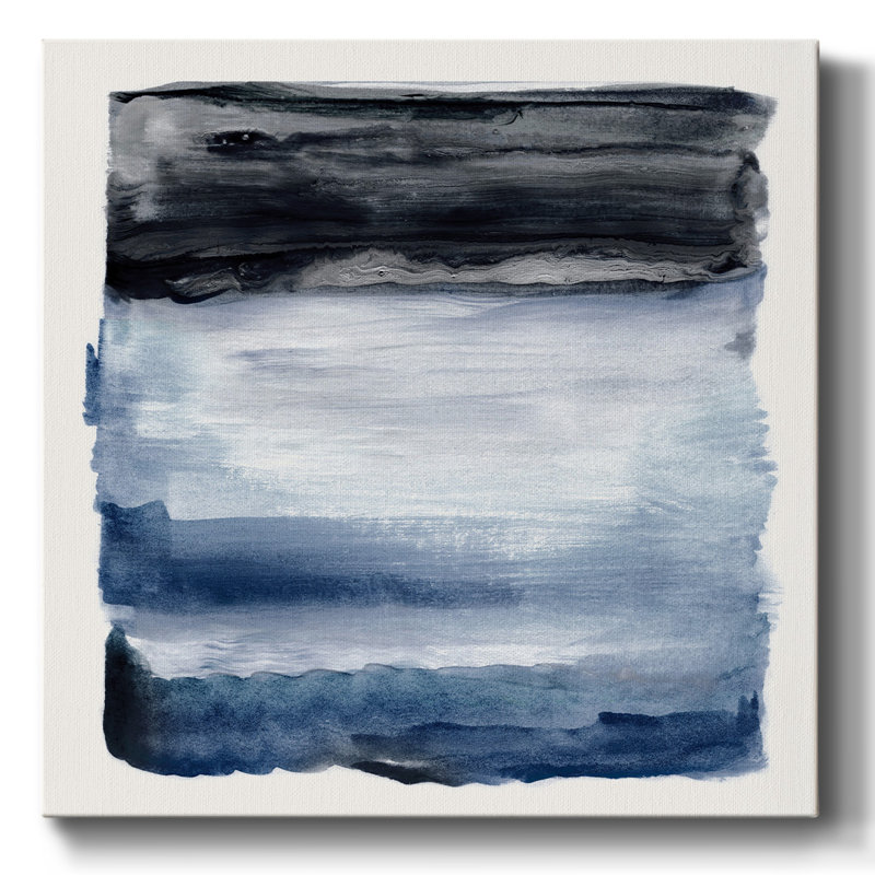 Navy Sky I-Gallery Wrapped Canvas, 24" H x 24" W
