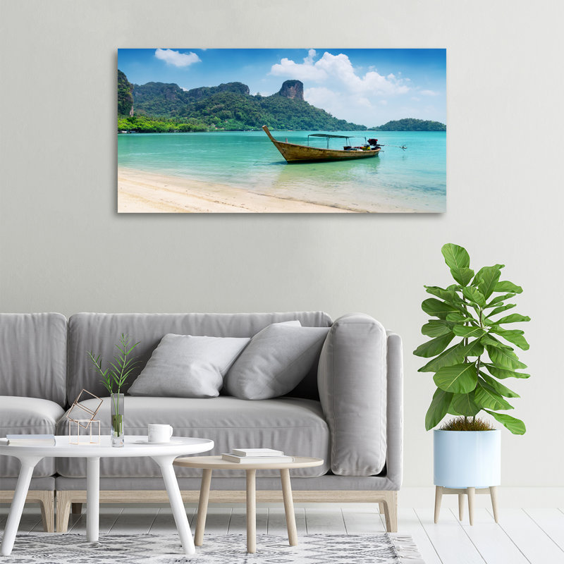 Boat - No Frame Print on Canvas