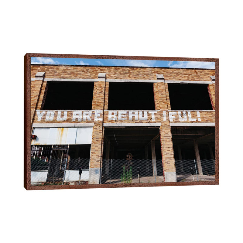 Alabama Architecture II by Bethany Young - Print on Canvas, Classic Brown Wood Framed, 101.6cm H x 152.4cm W x 3.81cm D