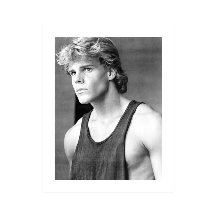 Globe Photos Entertainment Craig Sheffer Looking Away On Paper Print