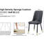 2 chaises en cuir PU noir avec des pieds en métal pour la maison et la vie-976407764-976407761-976407763