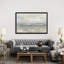 Paysage gris orageux - peinture sur toile-72458161-72458162