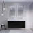 Babajide Bathroom Vanity with Acrylic Top-126099976