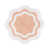 White/Baby Pink Center