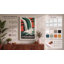 Evergreen Falls Art Deco - Wrapped Canvas-1287664197-1287664203
