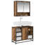Vanity & Mirror Set